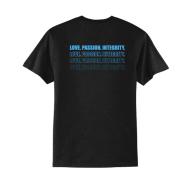 Port & Company Core Blend T-shirt (Black) (Tall)